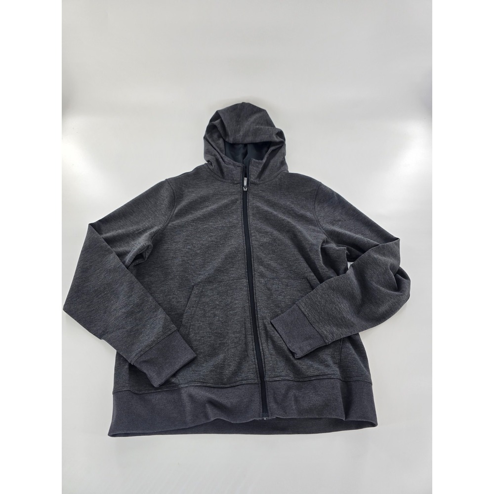 90 Degree by Reflex Men's Full Zip Scuba Balance Full Zip Jacket Charcoal SZ S - Picture 2 of 9